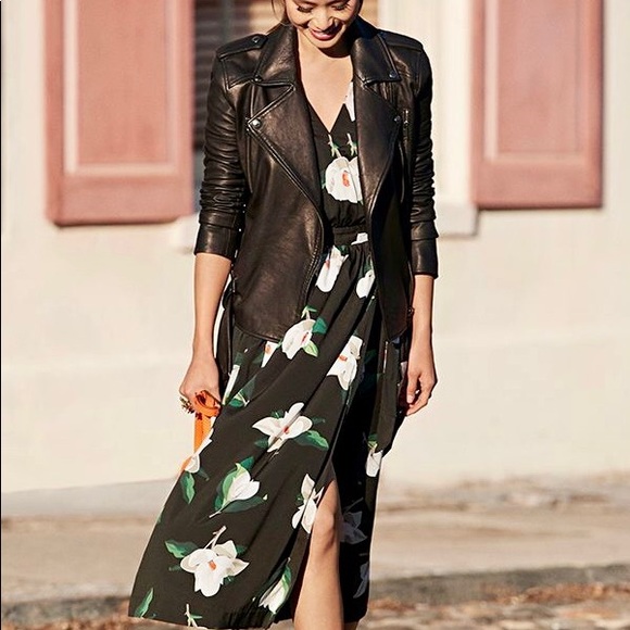 Banana Republic Floral Midi Wrap Dress - Picture 2 of 11